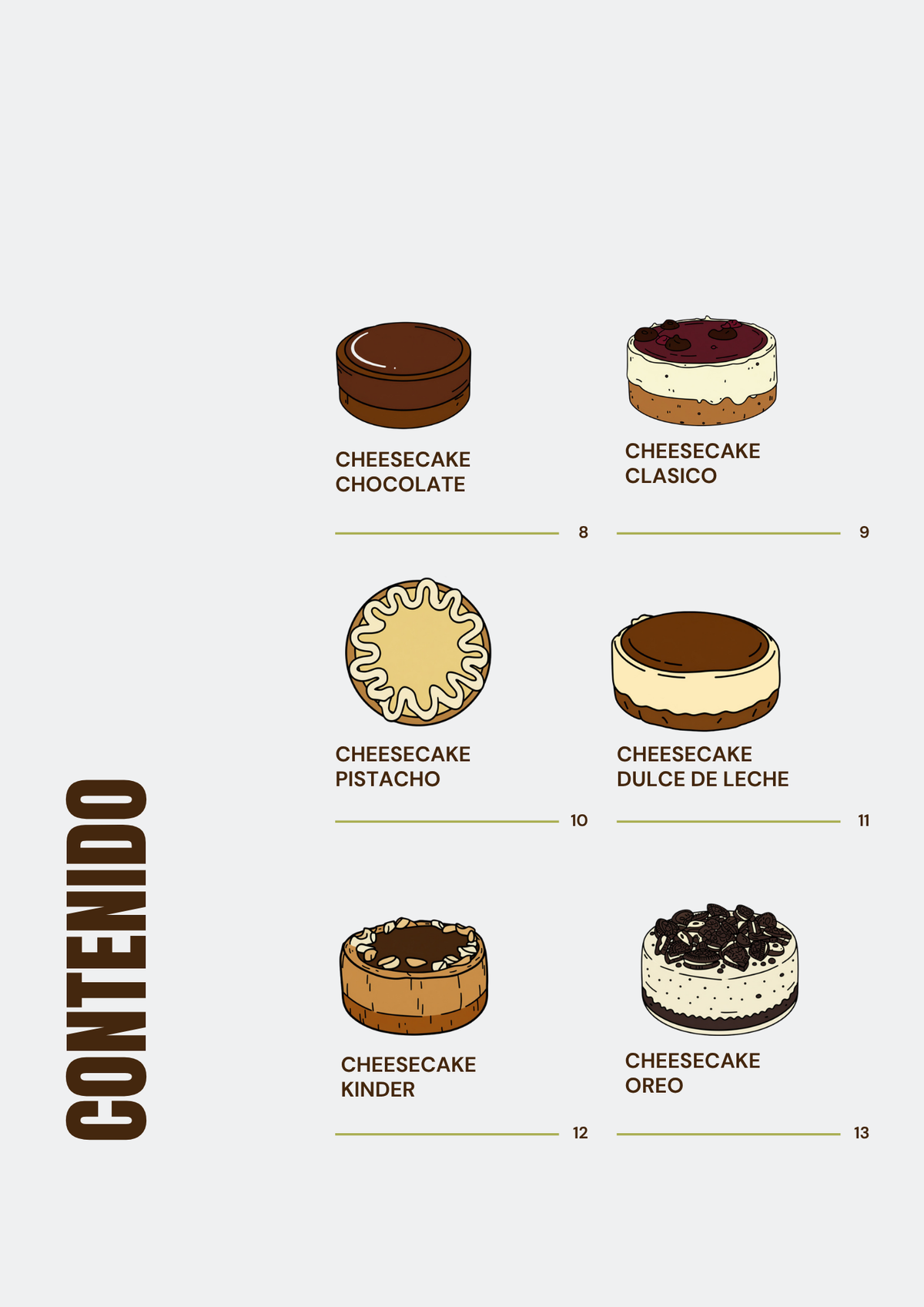 CHEESECAKES RECETARIO