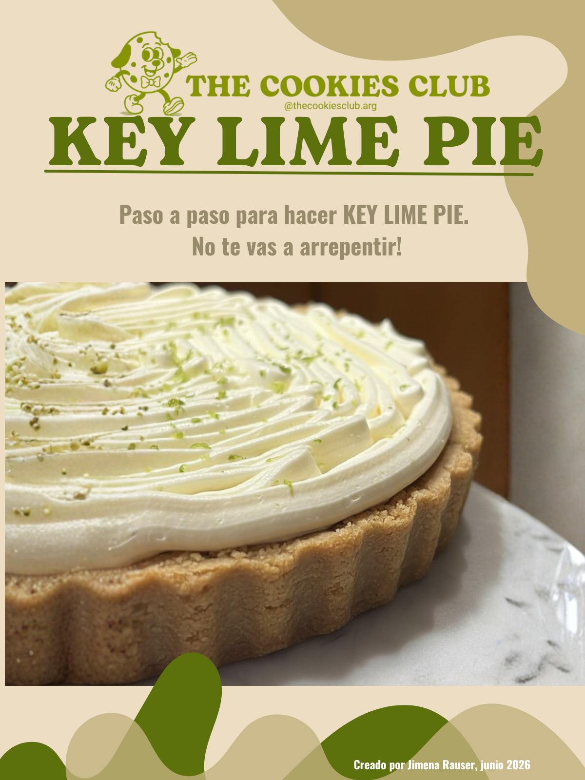 The cookies club: KEY LIME PIE RECETA