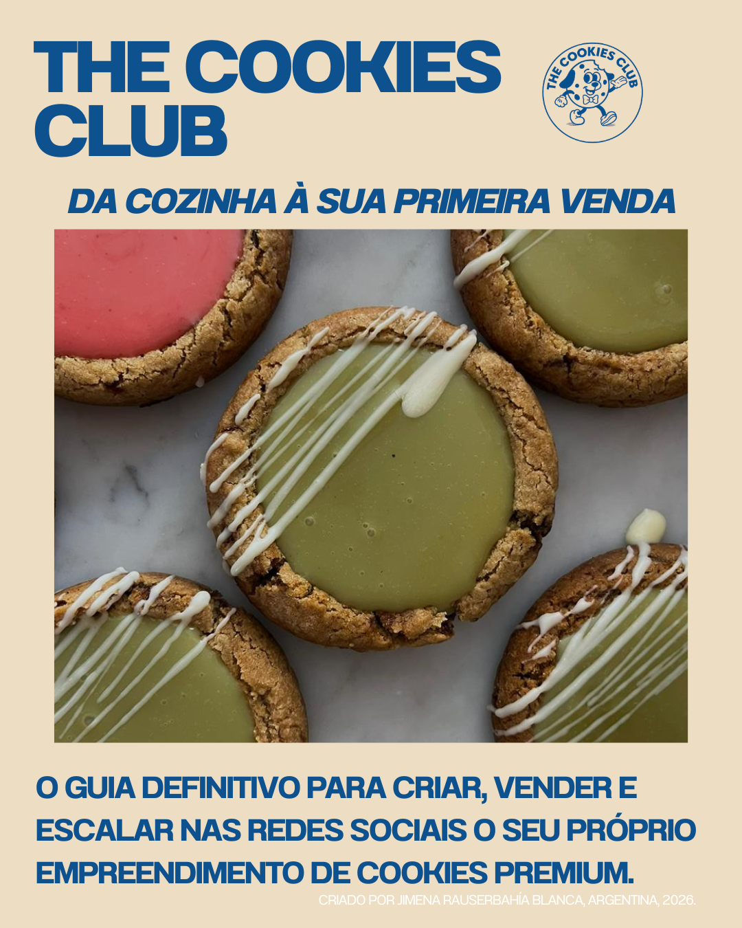 THECOOKIESCLUB: Da cozinha à sua primeira venda (PORTUGUES)