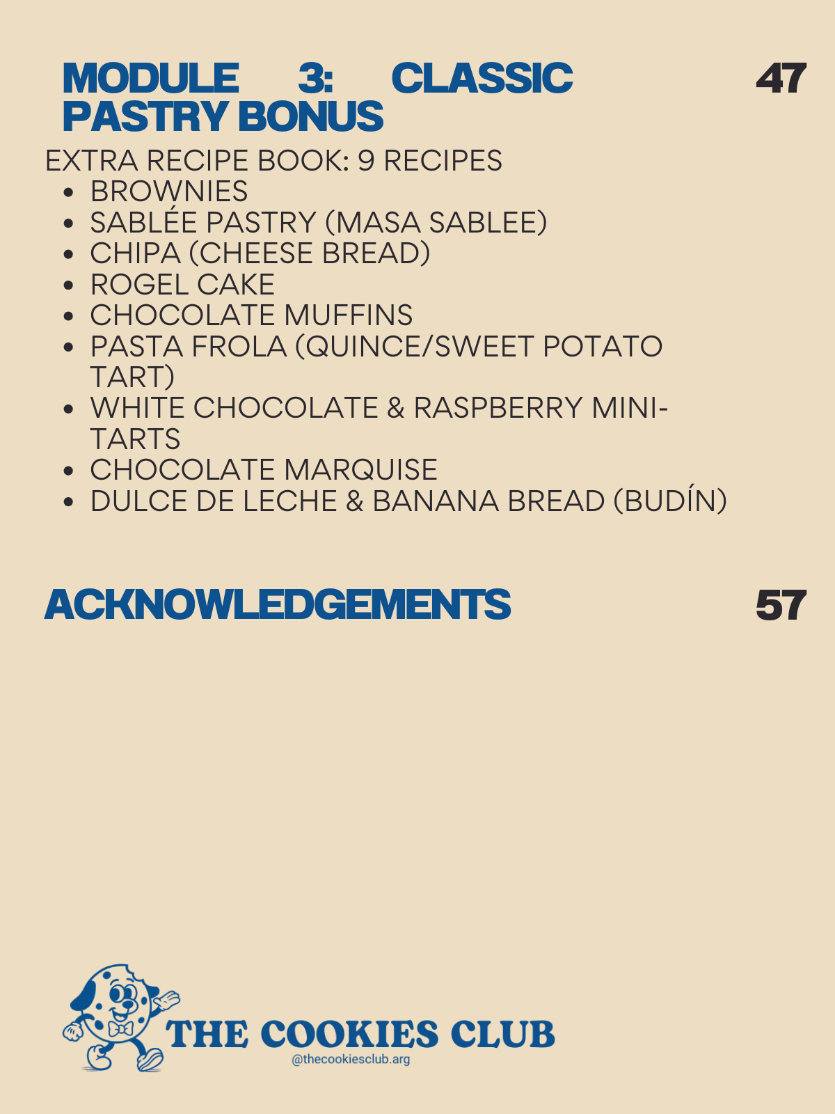 TCC: Guide for Cookie Lovers (INGLES)