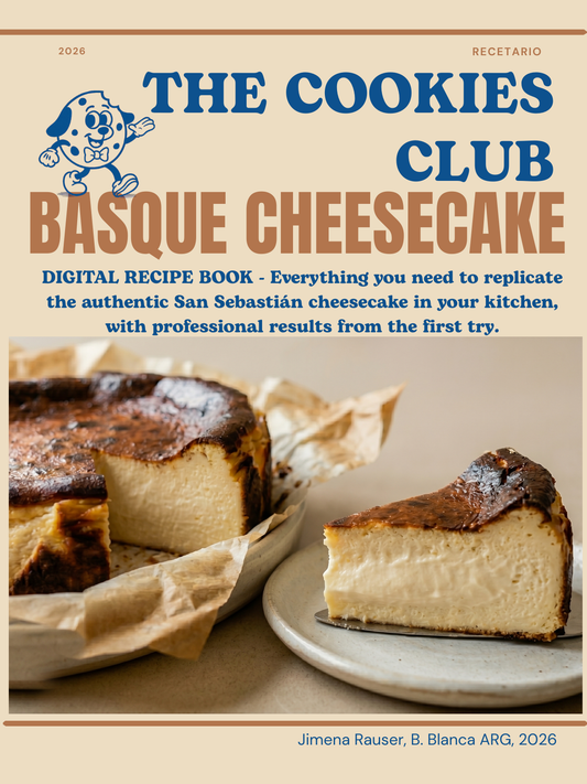 The cookies club - Basque Chessecake (english)