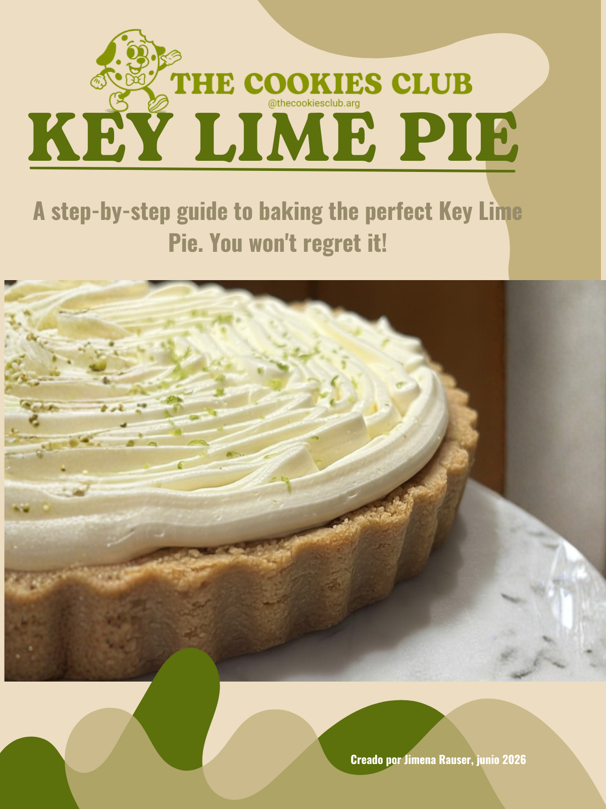 (ENGLISH) KEY LIME PIE RECIPE