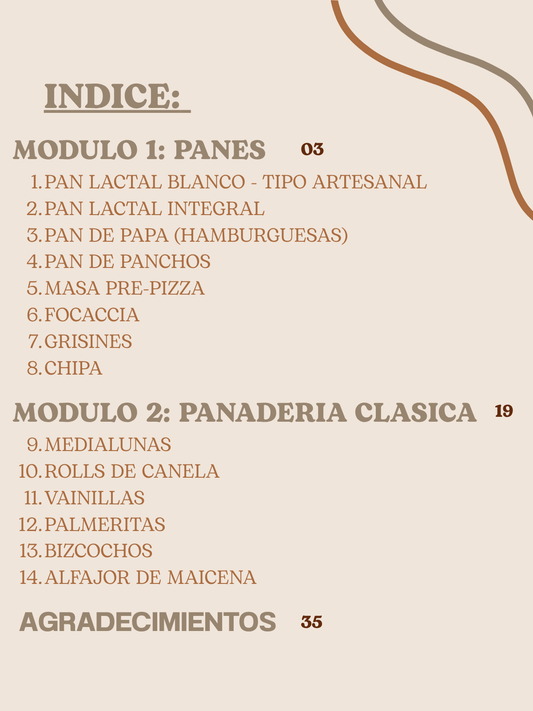 TCC: El arte de hornear 2 - PANADERIA 14 recetas