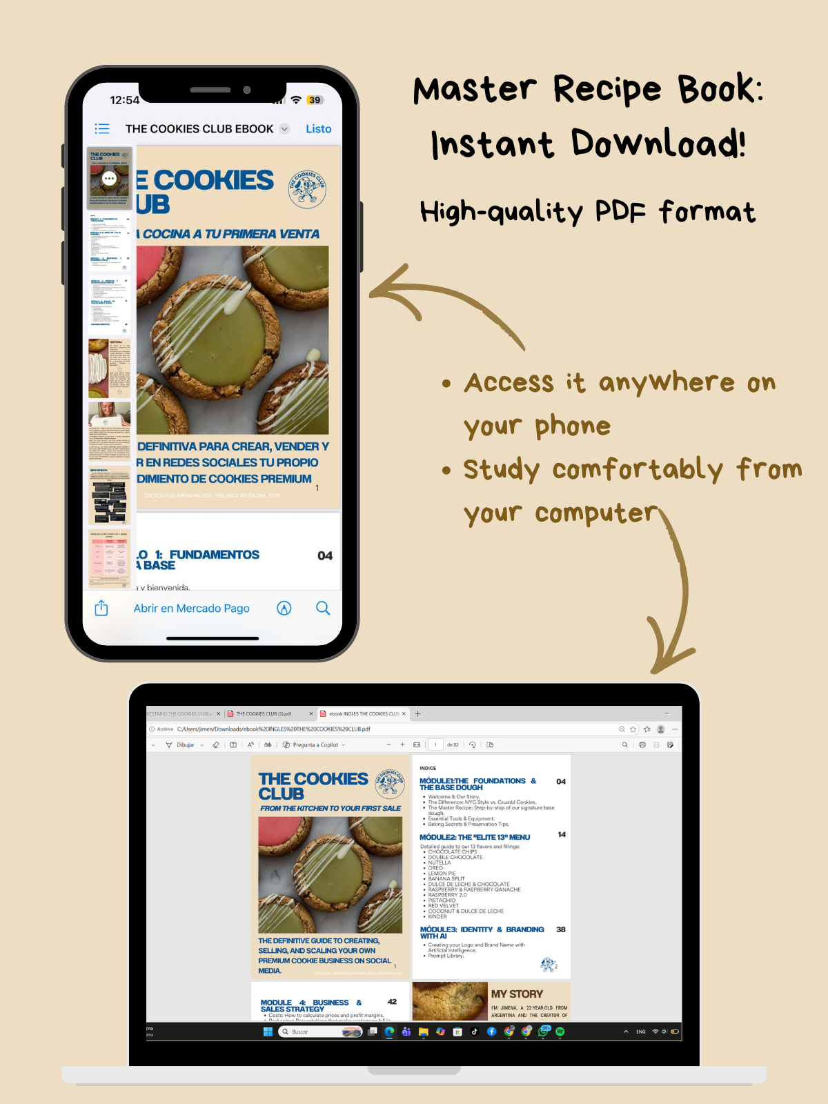 THECOOKIESCLUB: from the kitchen to your first sale (INGLES)