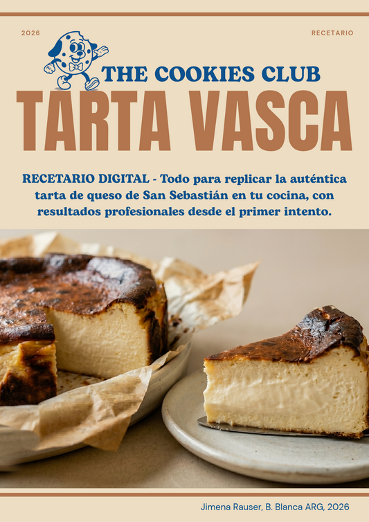 TARTA VASCA - RECETARIO