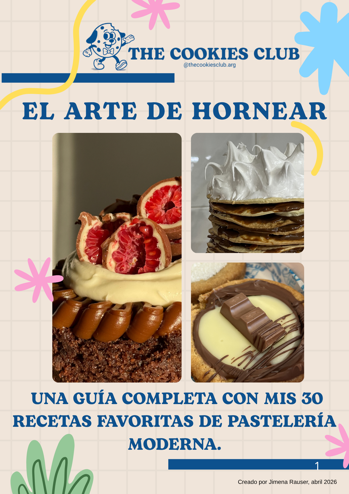 El arte de hornear- 30 recetas de pasteleria